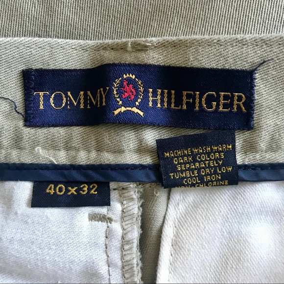 Tommy Hilfinger Pleated Front Khaki Pants - Picture 2 of 6